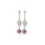 LR.Joyce Lovely Pearls Glasperlenohrh�nger "Purple&hellip von LR
