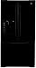 LG Panorama LFX25971SB 24.7 cu. ft. French Door Refrigerator with 4 Split Spill-Proof Glass Shelves Including Folding Shelf, Slide-Out/Cantilevered Shelves, External Ice/Water Dispenser, IcePlus Accelerated Freezing, 4 Compartment Crisper System and SmoothTouch Controls: Black
