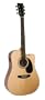 Recording King Cutaway Acoustic Guitar, Solid Top, Mahogany