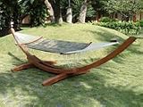 Arc Hammock Stand - Wood (Natural Wood) (51
