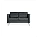 Global Total Office 7876 Citi Two Seat Sofa