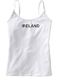 IRELAND - Country Series - White Women's / Girls Camisole (Girlie / Babydoll)