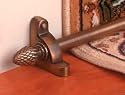 Carpet Rods Antique Solid Brass, Carpet Rod Set