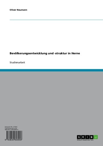 Bevölkerungsentwicklung und -struktur in Herne (German Edition)