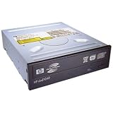 HP dvd1040i 20X Multiformat DVD Writer - Disk drive - DVD?RW (?R DL) / DVD-RAM - 20x/20x/12x - IDE - internal - 5.25" - black - LightScribe