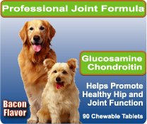 Glucosamine Chondroitin for Dogs - 90 Chewable Tablets