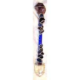 http://religiousjewelry.wordpress.com - Honoring the Goddess - She is Magic Large Wand