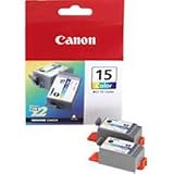 Canon BCI-15C Bci15c BCi 15 BCi15 Colour Ink cartridge (Twin Pack) BCI15C by Canon (Personal Computers)