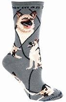 German Shepherd Cotton Puppy Dog Breed Animal Socks 9-11