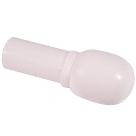 Europa Mushroom Non Rolling Cane Tip 5 8 inch White