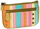 Fossil "Color of Money" Key/coin Purse Stripe