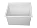 Tools & Hardware : Crane Plumbing DL1 Drop-In Laundry Tub, White