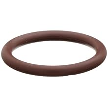 Viton O-Ring, 75A Durometer, Round, Brown