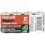 Maxell Super Power ACE R14P - Battery 4 x C manganese