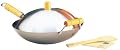 Joyce Chen Traditional 14-Inch Flat Bottom Wok Set
