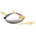 Joyce Chen Traditional 14-Inch Flat Bottom Wok Set