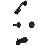 Kingston Brass KB245LL Legacy Tub and Shower Faucet, Oil Rubbed Bronze [並行輸入品]