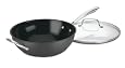 Cuisinart GreenGourmet Hard Anodized Eco-Friendly Nonstick 12-Inch Stir-Fry Wok with Glass Cover