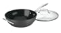 Cuisinart GG26-30H GreenGourmet Hard-Anodized Eco-Friendly Nonstick 12-Inch Stir-Fry Wok with Glass Cover