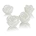classic glow Valentine's Day Flameless Candles,6-Battery Powered, Color Changing (7 Colors) LED Romantic Rose Flower Night Light Candle.
