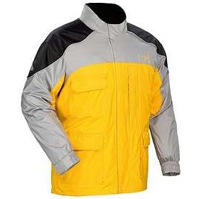 TOURMASTER/CORTECH SENTINEL RAIN MOTORCYCLE JACKET YELLOW SIZE:MED