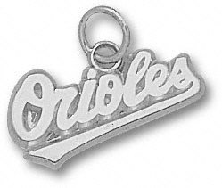 Baltimore Orioles Sterling Silver 