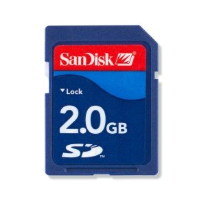 SanDisk 2GB Secure Digital (SD) Memory Card - Retail Package