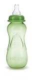 Nuby 3 Pack Bottles, 10 Ounce, Colors May Vary