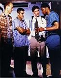 Signed E.R. 8x10 By George Clooney, Anthony Edwards, Noah Wyle and Eriq La Salle Photo