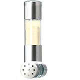 ADHOC GS22 BAUHAUS LINIE Parmesan-Streuer, Edelstahl/ Acryl, 15 cm