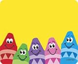 NAME TAGS COLORFUL CRAYONS 36/PK
