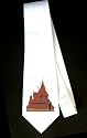 Scandinavian Cathedral Party Decoration Necktie