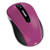 New Microsoft Wireless Mobile Mouse 4000 Pink Home Gym Campus Office Quick  ....