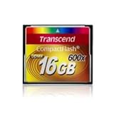 Transcend 16 GB Compact Flash Card 600X TS16GCF600 (Yellow)