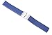 24mm Blue Silicone Rubber Sport Diver Watch Band Strap rs2405