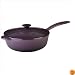 Le Creuset Enameled Cast-Iron 2-1/4-Quart Saucier Pan, Cassis