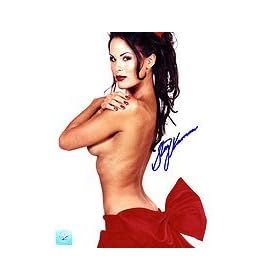 Stacy Kamano Autographed "Red Bow" 8" x 10" Color Photograph (Unframed)