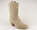 Suede Stitch Design Cowgirl Boot