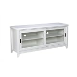 SEI Essex White Media Stand