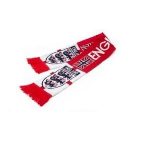 Double Jacquard Knitted Soccer Scarf - England
