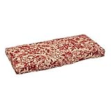 Settee or Swing Box Replacement Cushion (41" x 17-1/2" x 4-1/2") - Bogota Brick Print - Improvements