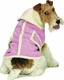 Ethical Fashion Pet Shearling Coat Pink Extra Small - 59PXS