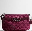 Coach Brooke Op Art Large Capacity Wristlet Handbag Style 43105