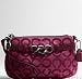 Coach Brooke Op Art Large Capacity Wristlet Handbag Style 43105