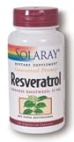 Resveratrol 75 mg 60 Capsules Solaray