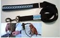 Spiffy Dog Let'Em Lead Dog Leash 'Navy Waves' (1" width) - matching collar available