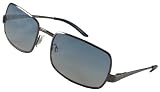 Fendi Retro Square Sunglasses, FS264, Ruthenium Silver Frame/ Fade Blue Lenses