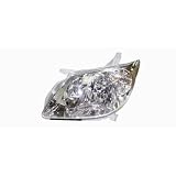 2005-2008 PONTIAC VIBE LEFT HAND AUTOMOTIVE REPLACEMENT HEAD LIGHT TYC 20-6414-90 by TYC