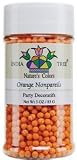 Review India Tree  / India Tree Orange Nonpareils, Nature's Colors Party Decoratifs, 3 oz.