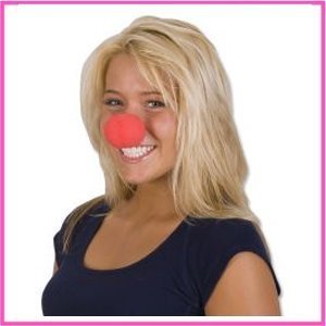 Red Foam Clown Noses (1 dz)